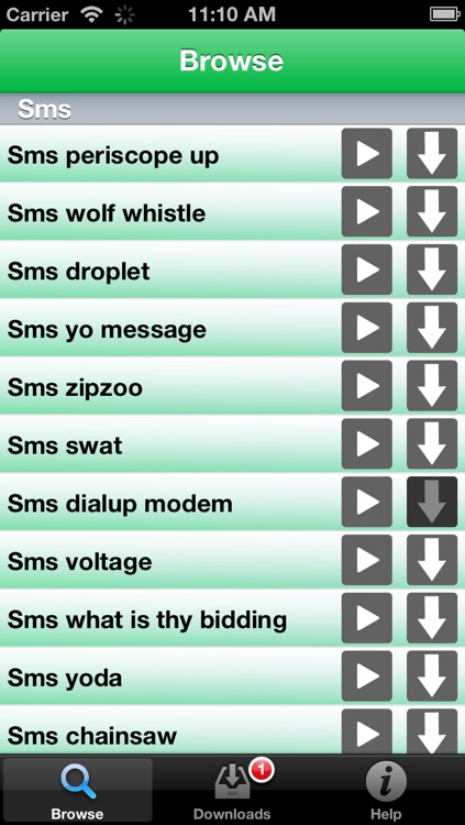 Text Sounds - 500+ tones and sounds