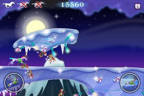 Robot Unicorn Attack Christmas Edition screenshot 3