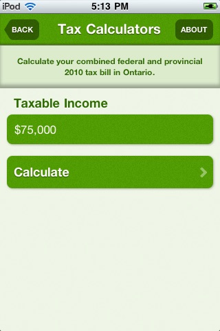 Tax Calculators screenshot 3