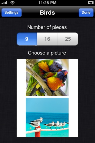 Bright Puzzles: Birds Lite screenshot 2