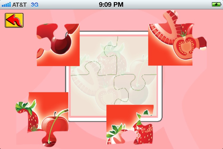 Toddler Puzzle Fruits & Veggies screenshot-3