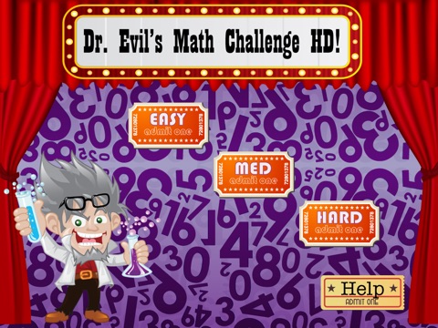 Dr Evil's Math Challenge HD Free screenshot 2