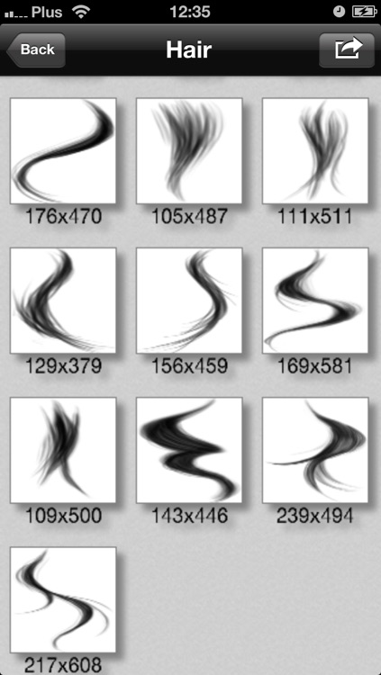 ABR Viewer - view and extract brushes