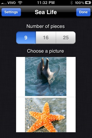 Bright Puzzles: Sea Life Lite screenshot 4