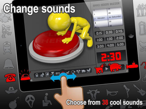 Screenshot #5 pour BANG! BOOM! Buzzer (Countdown Timer)