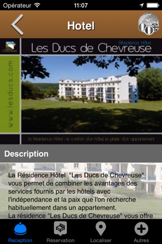 Residence Hotel Les Ducs de Chevreuse screenshot 3