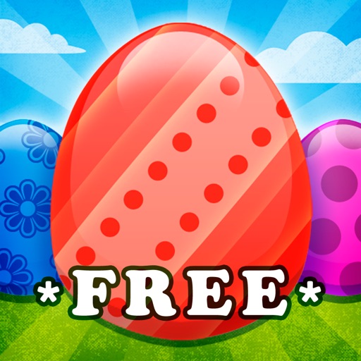 Easter Egg Blitz Blaster Free - Falling Bubble Shooter Game Icon