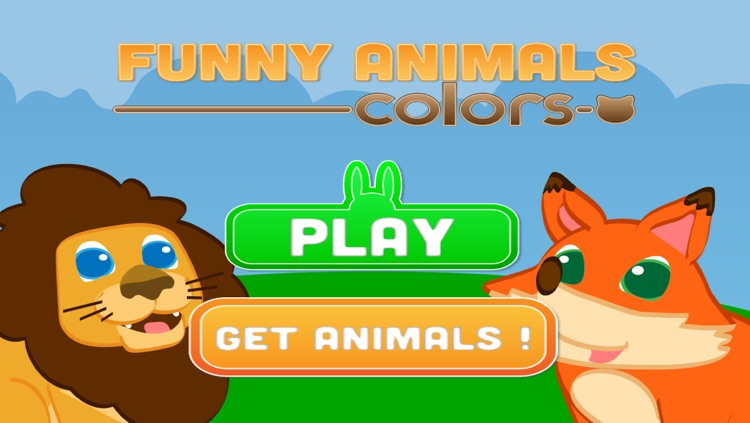 Funny Animal Colors - Learn colors with amazingly cute animals - for baby and preschool toddler - Age 1 to 3 screenshot-3