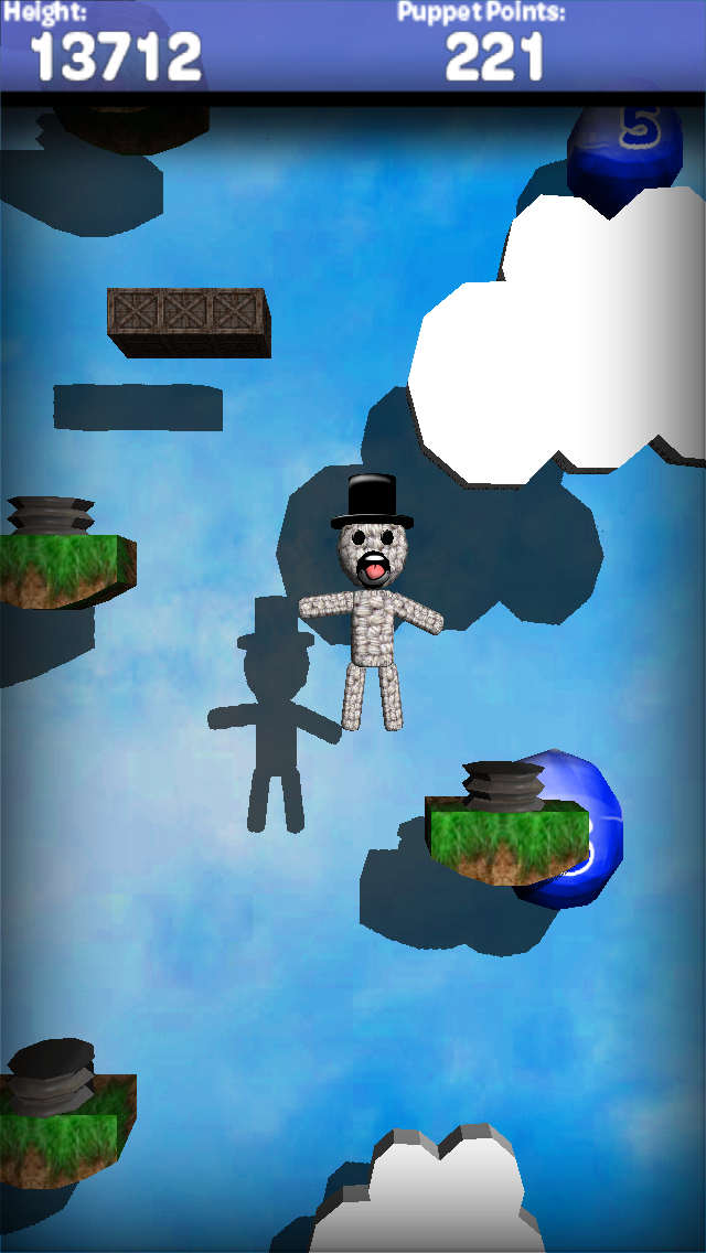 Puppet Jump 3D Lite (bluetooth + internet multiplayer)のおすすめ画像3