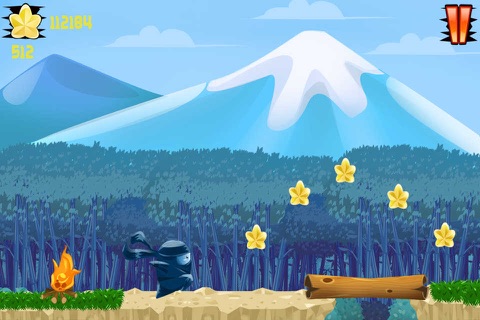 A Chubby Ninja Run - The Warrior Kid Adventures screenshot 4