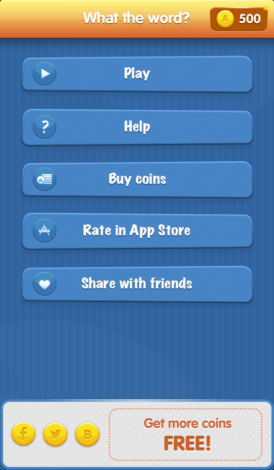 #4. What the word? - try to guess all the words (iOS) 由: Anton Kartunov