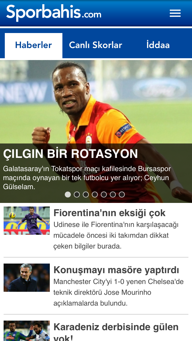 Screenshot #1 pour Sporbahis