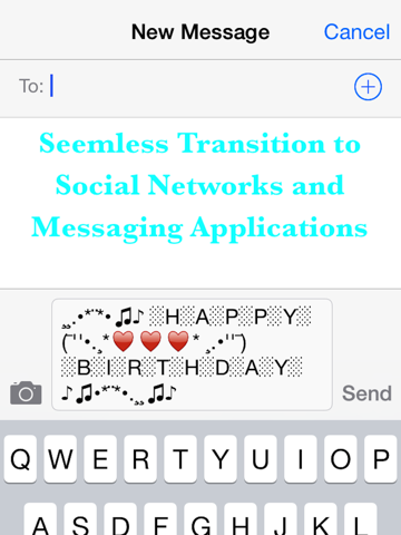 Cool Text Art Free - Add fun emoticons to messages or social network updates with the greatest of ease!のおすすめ画像3