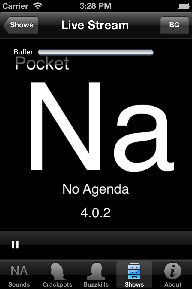 Pocket No Agenda screenshot 4