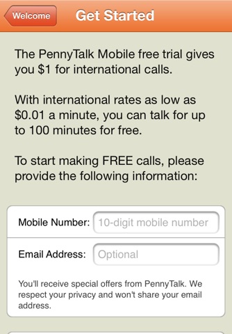 PennyTalk Mobile screenshot 3