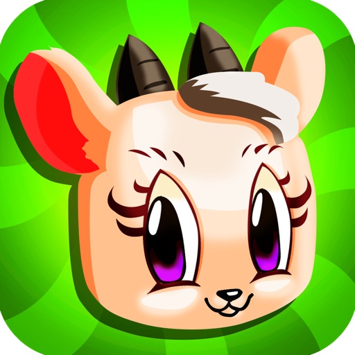 Clumsy Baby Goat Adventure - Tap Jump Run Game for Kids Icon