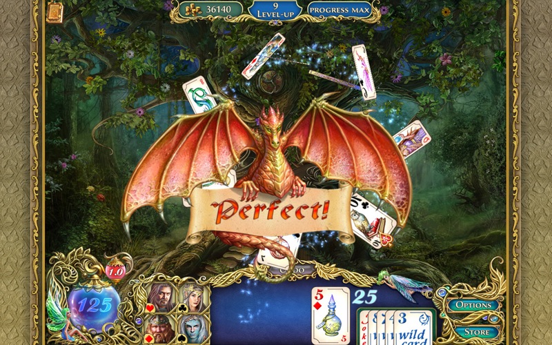 Screenshot #2 pour The chronicles of Emerland. Solitaire.