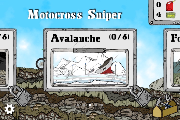 Motocross Sniper: Extreme Paintball Sports screenshot-4