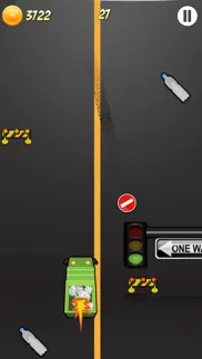 garbage truck street race - dumpster trucks trash pick up games free iphone screenshot 3