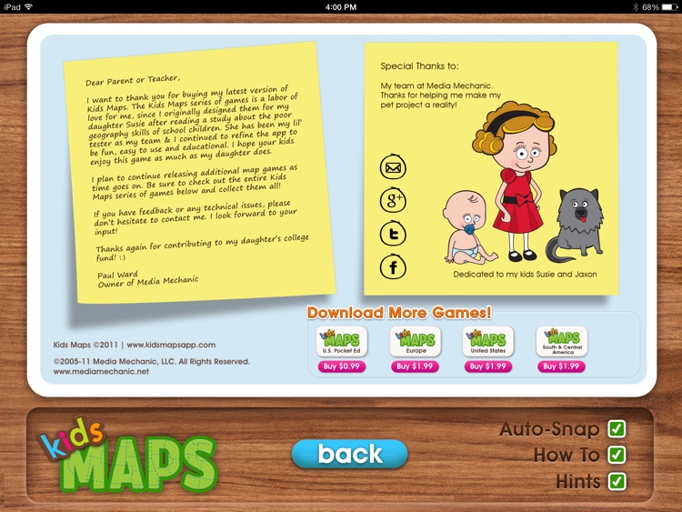 Kids Maps - U.S. Map Puzzle screenshot-4