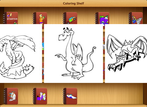 Coloring Shelf screenshot 2