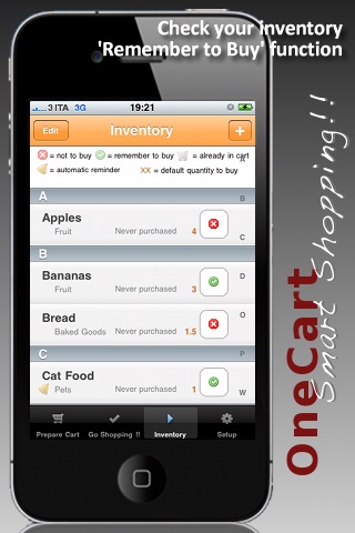 OneCart Lite (Shopping List with Dropbox) screenshot 4