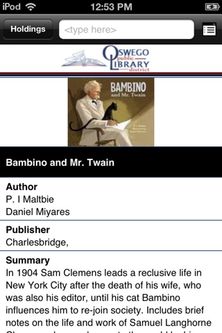 Oswego Public Library District screenshot 3