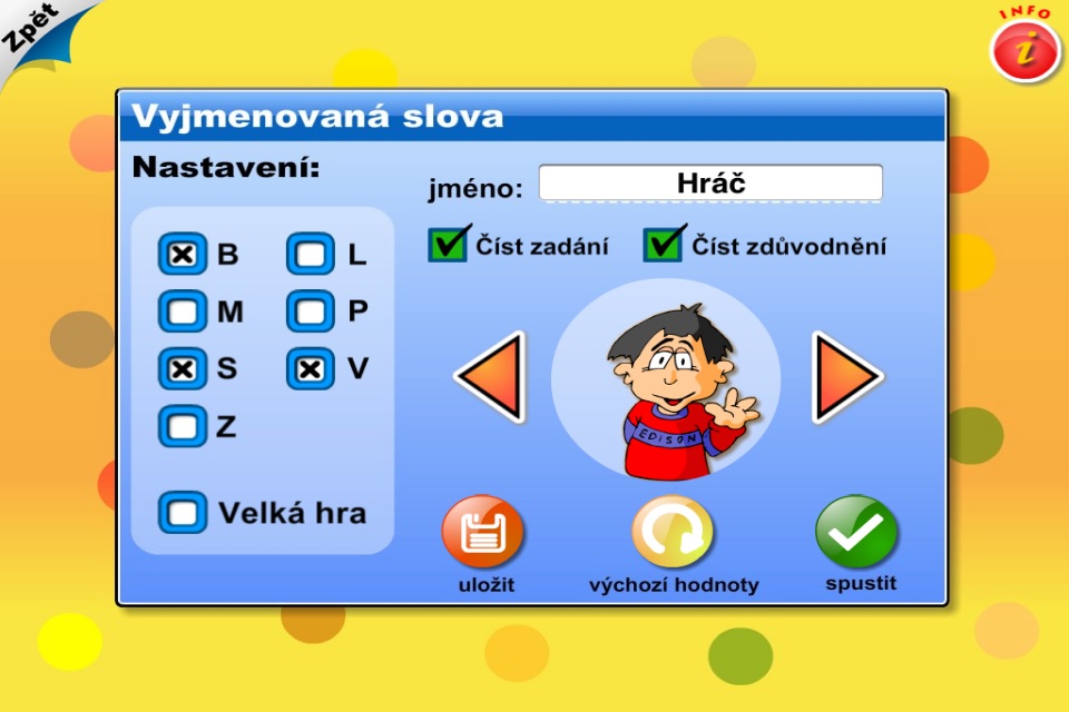 ABC Češtiny 1 – Vyjmenovaná slova – Souboj pirátů screenshot 3