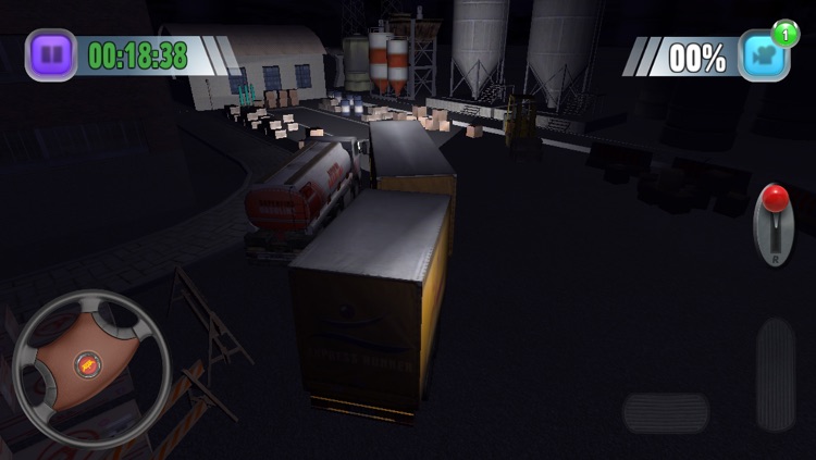 TruckSim: 3D Night Parking Simulator screenshot-4