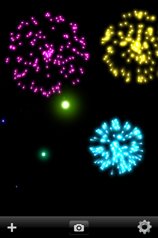 Screenshot #2 pour Real Fireworks Artwork Visualizer Free for iPhone and iPod Touch