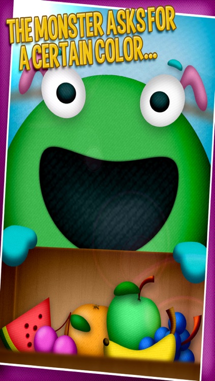 Color Monster - the game that lets kids learn the colors!