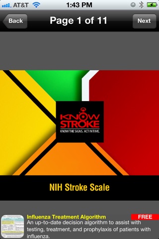 NIH Stroke Scale from StatCoder screenshot 4