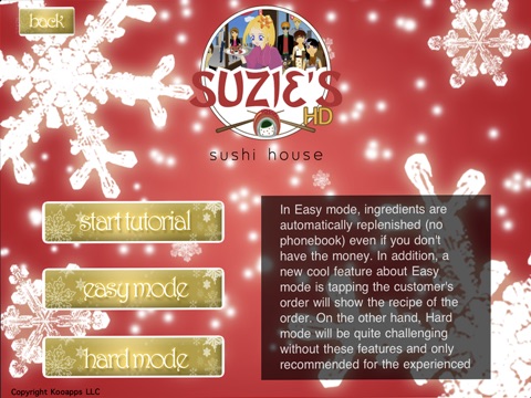 Suzie's Sushi House - iPad edition screenshot 4