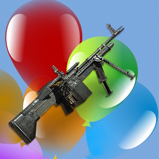 Machine Gun Vs. Balloons iOS App