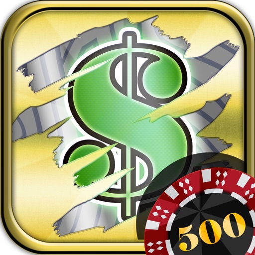 Casino Lotto Scratchers PREMIUM: Fun Scratch Lottery Tickets & Prize Money icon