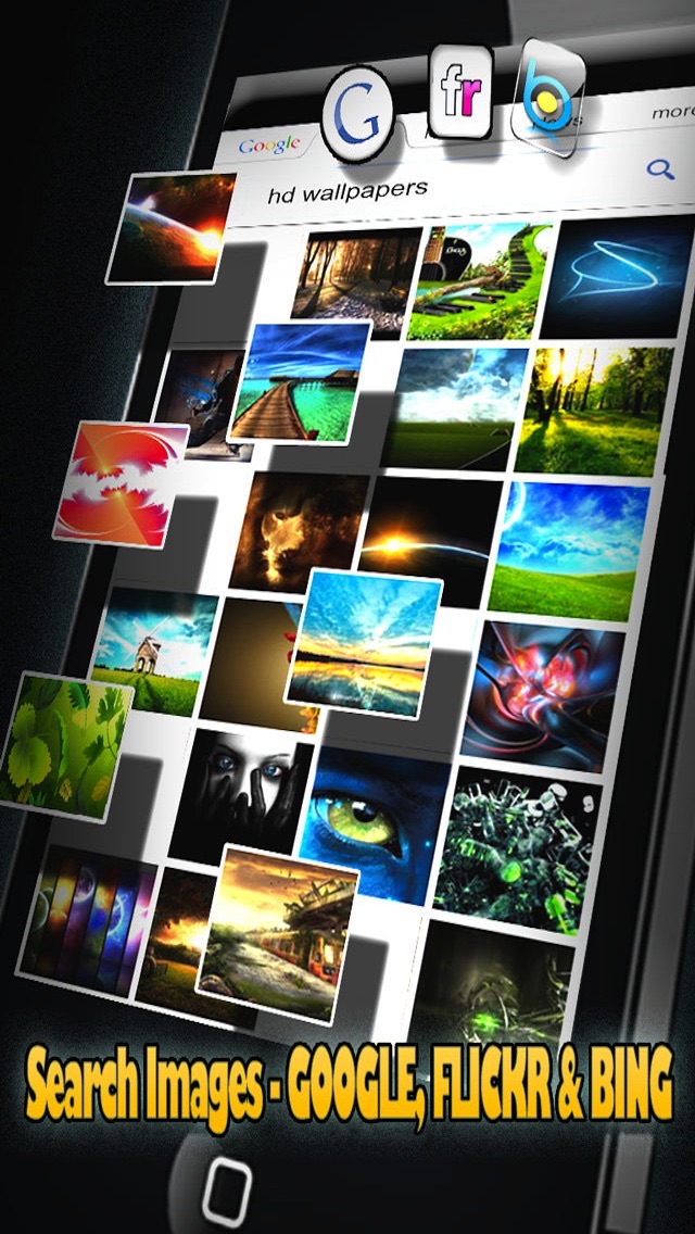 Screenshot #1 pour Cool Retina Wallpapers for iPhone 5