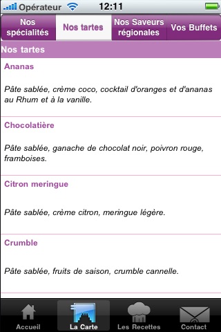 Côté Dessert screenshot 3