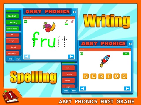 Abby Phonics - First Grade HD screenshot 4