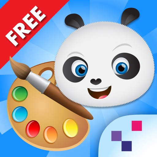 Joypa Colors Free - Interactive Coloring Game for Kids Icon