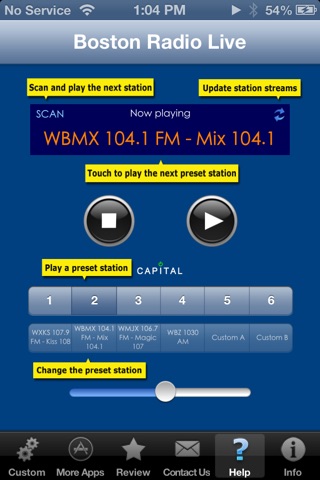 Boston Radio Live screenshot 2