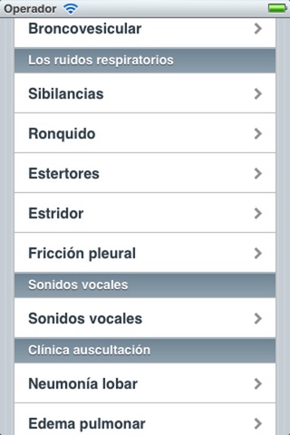 Ausculta Pulmonar screenshot 2