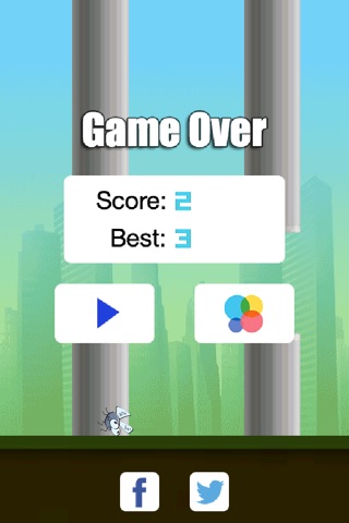 Flappy Fly : Episode I - The Bird World Trials, Fly Like A Bird With Flappy Wings screenshot 4