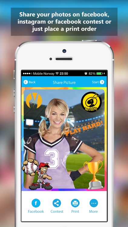 Sportify - Sports photo fun - Free - Sports stickers, sports frames, photo stickers, photo frames screenshot-3