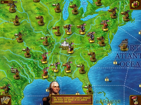 Musket & Artillery: American Revolutionary War for iPad screenshot 2