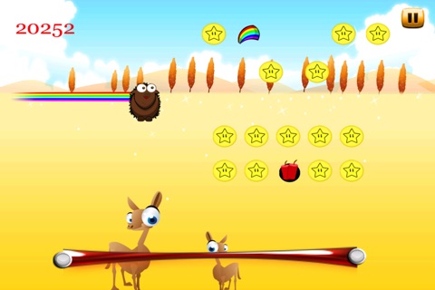 Hedgehog Bouncing Party In The Gold Wild Forest - Free Edition screenshot 2