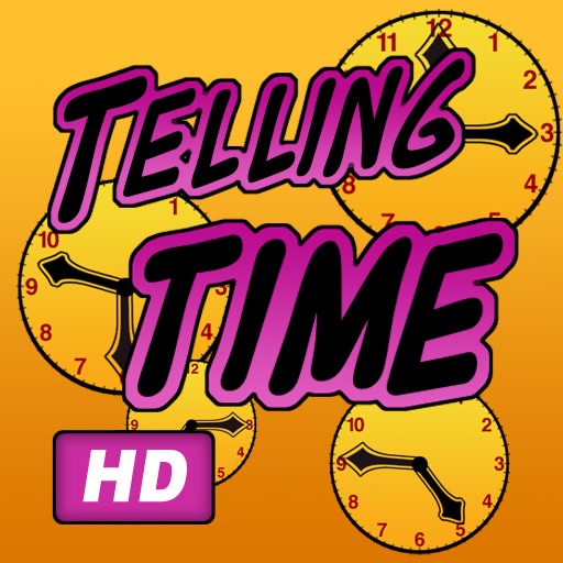 Telling Time HD iOS App