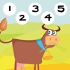 123 Counting Game Happy Farm Animals For Kids – Free Interactive Learning Education Challenge