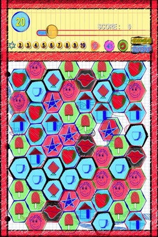 A Doodle Blocks Match - Fun Match Three Game screenshot 3