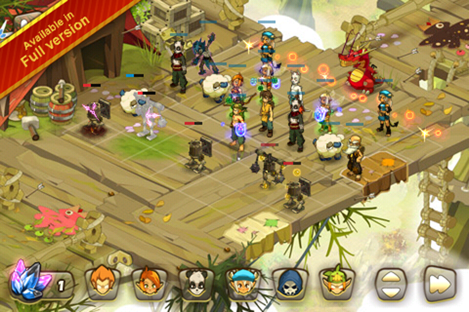 #3. DOFUS : Battles Lite (iOS) Podle: Ankama