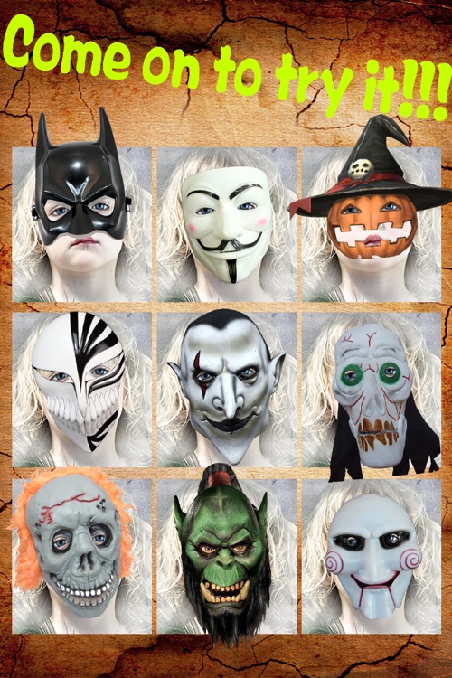 Halloween Mask Booth